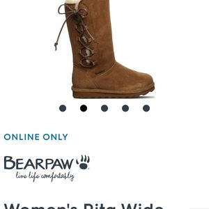 BEARPAW wide size 9 boots!